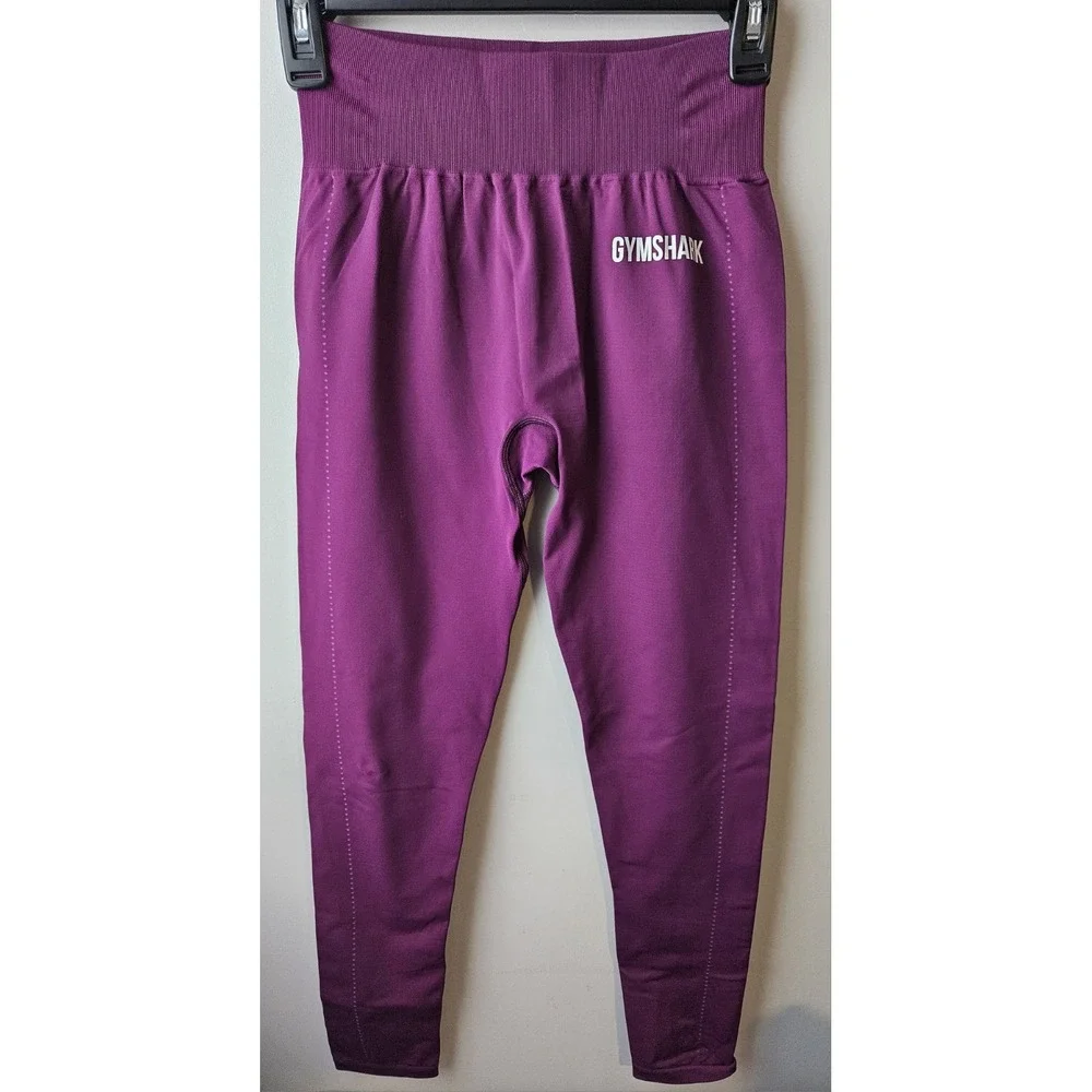 Gymshark Vital Magenta Sz S Seamless Leggings Women's Purple High Rise‎ Gym Yoga